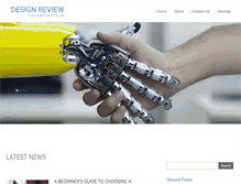 Tablet Screenshot of designsreview.com